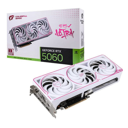 COLORFUL IGAME GEFORCE RTX 5060 ULTRA W OC 8GB-V WHITE GRAPHIC CARD