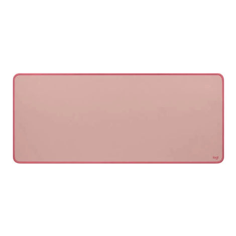 LOGITECH Desk Mat Studio Series Large Dark Rose Mousepad