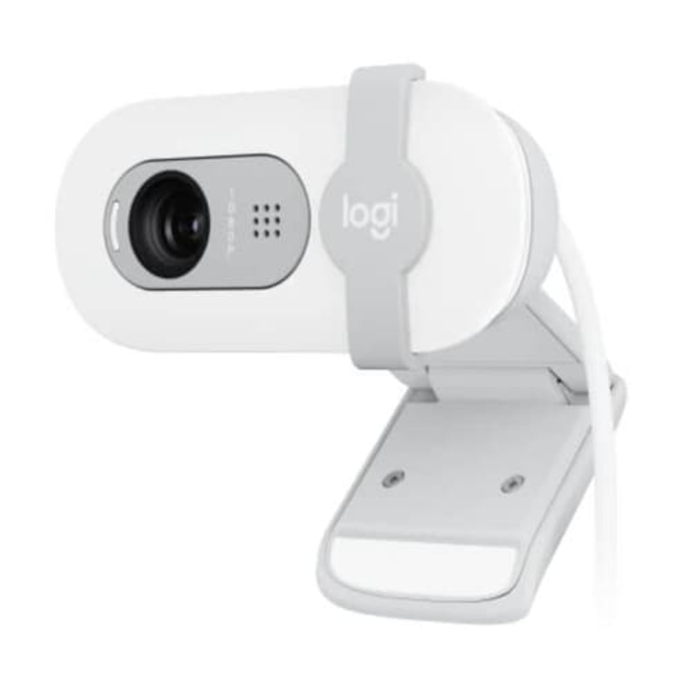 LOGITECH Brio 100 Full HD Webcam ( White) - Mehta Brothers Shop