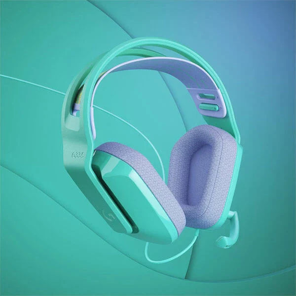 LOGITECH G335 Wired 3.5mm 7.1 Surround Gaming Headphone ( Mint ) ( PC / Xbox )