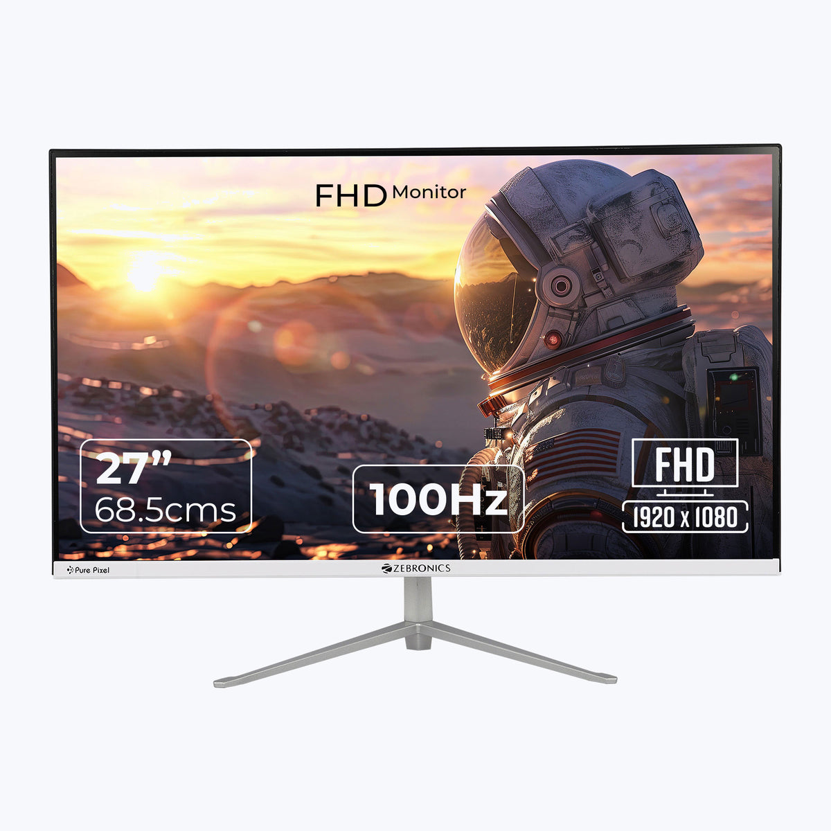 ZEBRONICS A27FHD LED, Gaming Monitor