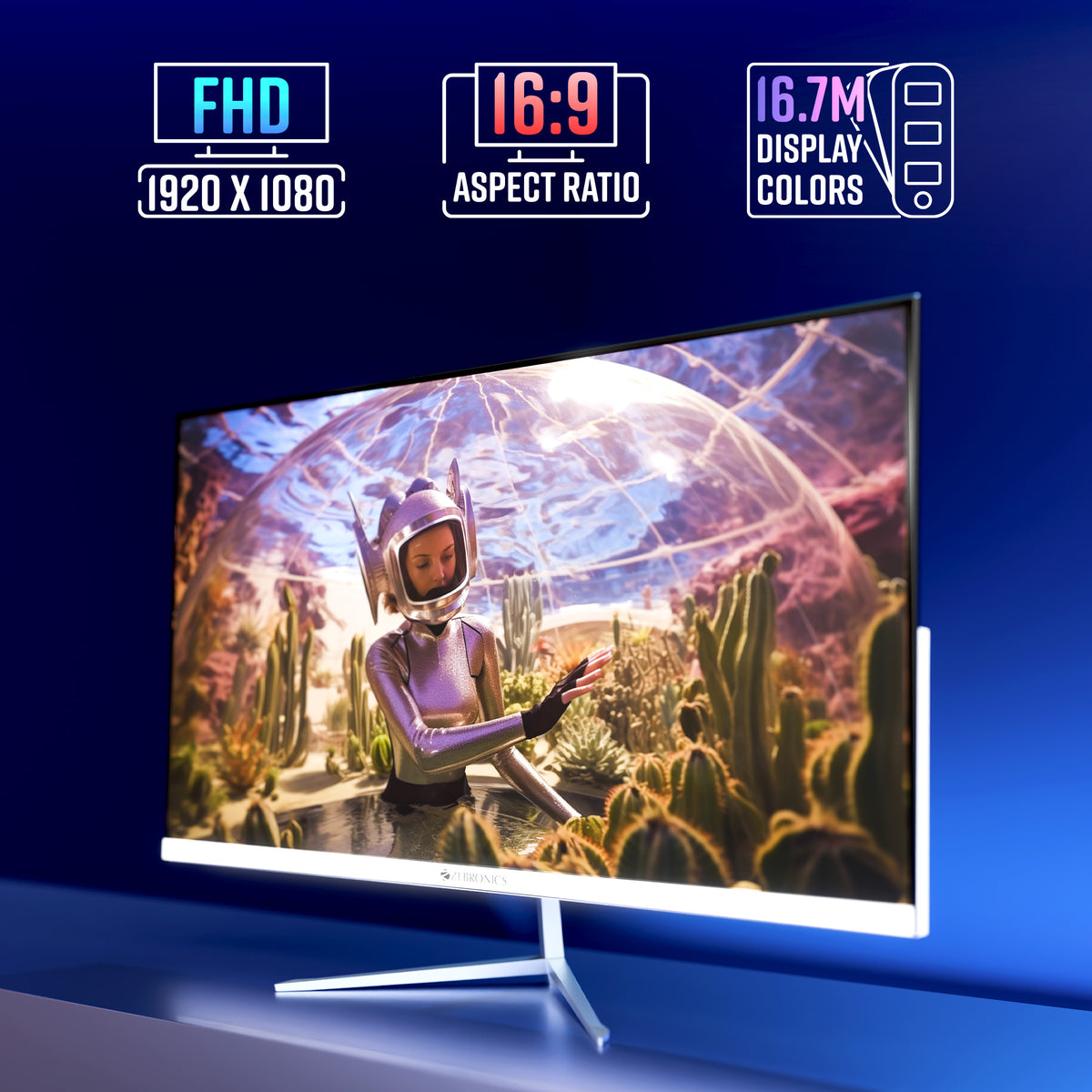 ZEBRONICS A27FHD LED, Gaming Monitor