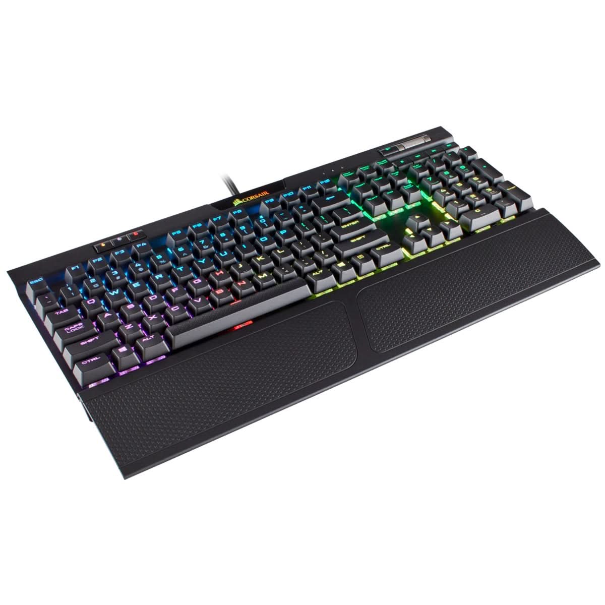 CORSAIR K70 RGB MK.2 WIRED MECHANICAL GAMING KEYBOARD CHERRY MX BLUE