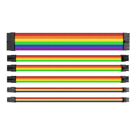 THERMALTAKE TtMod Sleeved Cable (Extension) Rainbow