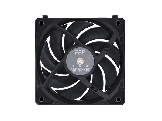 LIAN LI UNI Fan P28 120mm Non-RGB Cabinet Fan (Black) (Triple Pack)