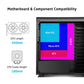 PROLAB DESIGN AI748 FULL-TOWER WORKSTATION GAMING CASE BLACK