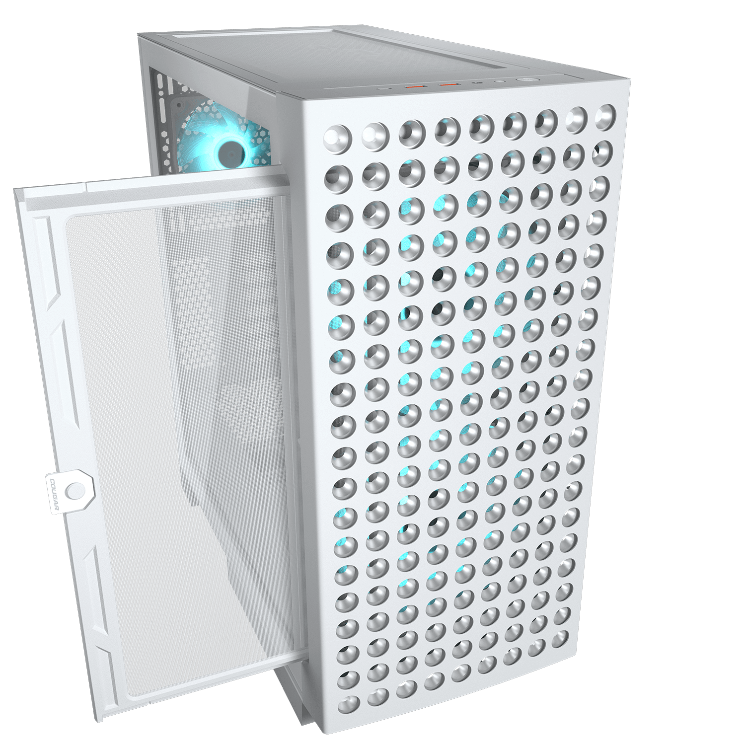 Cougar AIRFACE ECO RGB White Mid Tower Cabinet