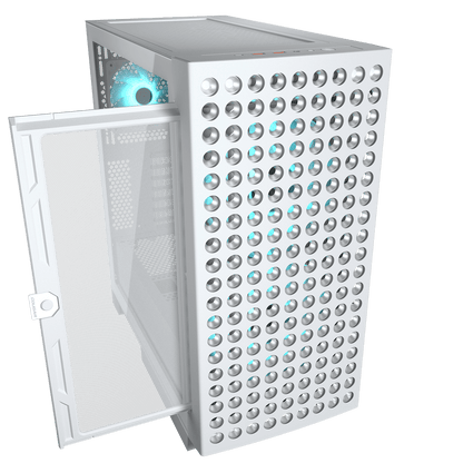 Cougar AIRFACE ECO RGB White Mid Tower Cabinet