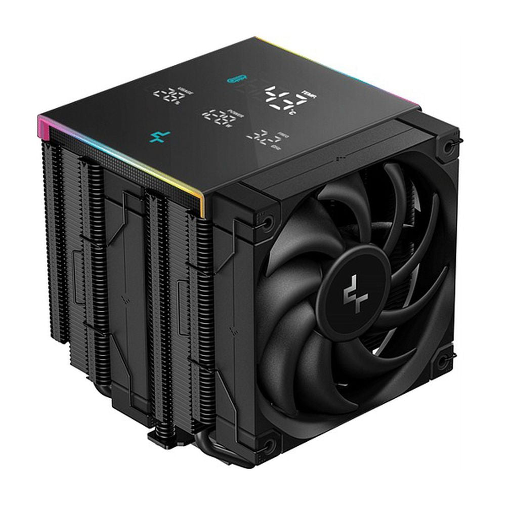 DEEPCOOL AK620 Digital Pro ARGB 120mm Dual Tower CPU Air Cooler ( Black )