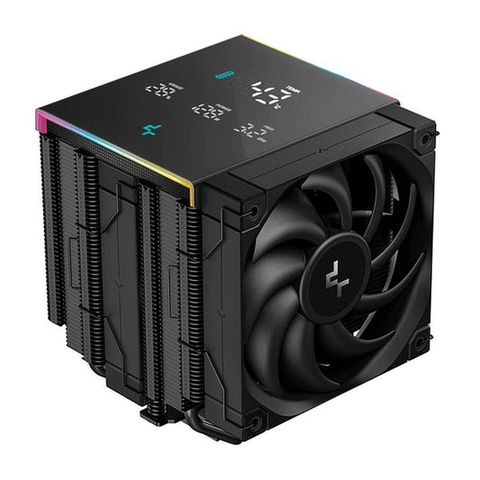DEEPCOOL AK620 Digital Pro ARGB 120mm Dual Tower CPU Air Cooler ( Black )