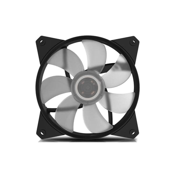 COOLER MASTER MF120L 120mm RED LED Cabinet Fan (Black) (Single Pack)