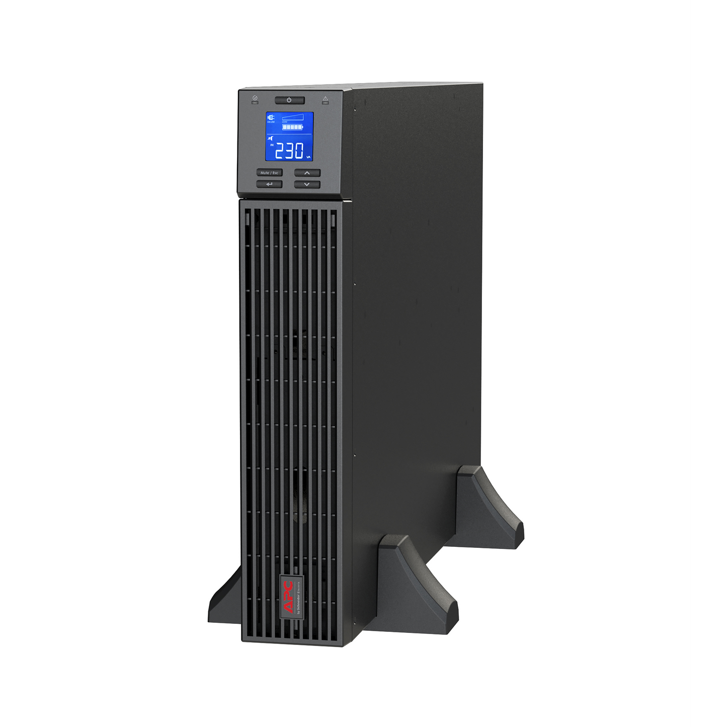 APC EASY UPS ON-LINE SRV2KL-IN - 2000VA/1600W | 230V | RACKMOUNT 2U | 4 INDIA 3-PIN 6A OUTLEST | INTELLIGENT CARD SLOT | VISUAL LCD AND AUDIBLE ALARMS | W/O RAIL KIT | RELIABLE POWER BACKUP IN IT AND BUSINESS ENVIRONMENTS | 2 YEARS WARRANTY