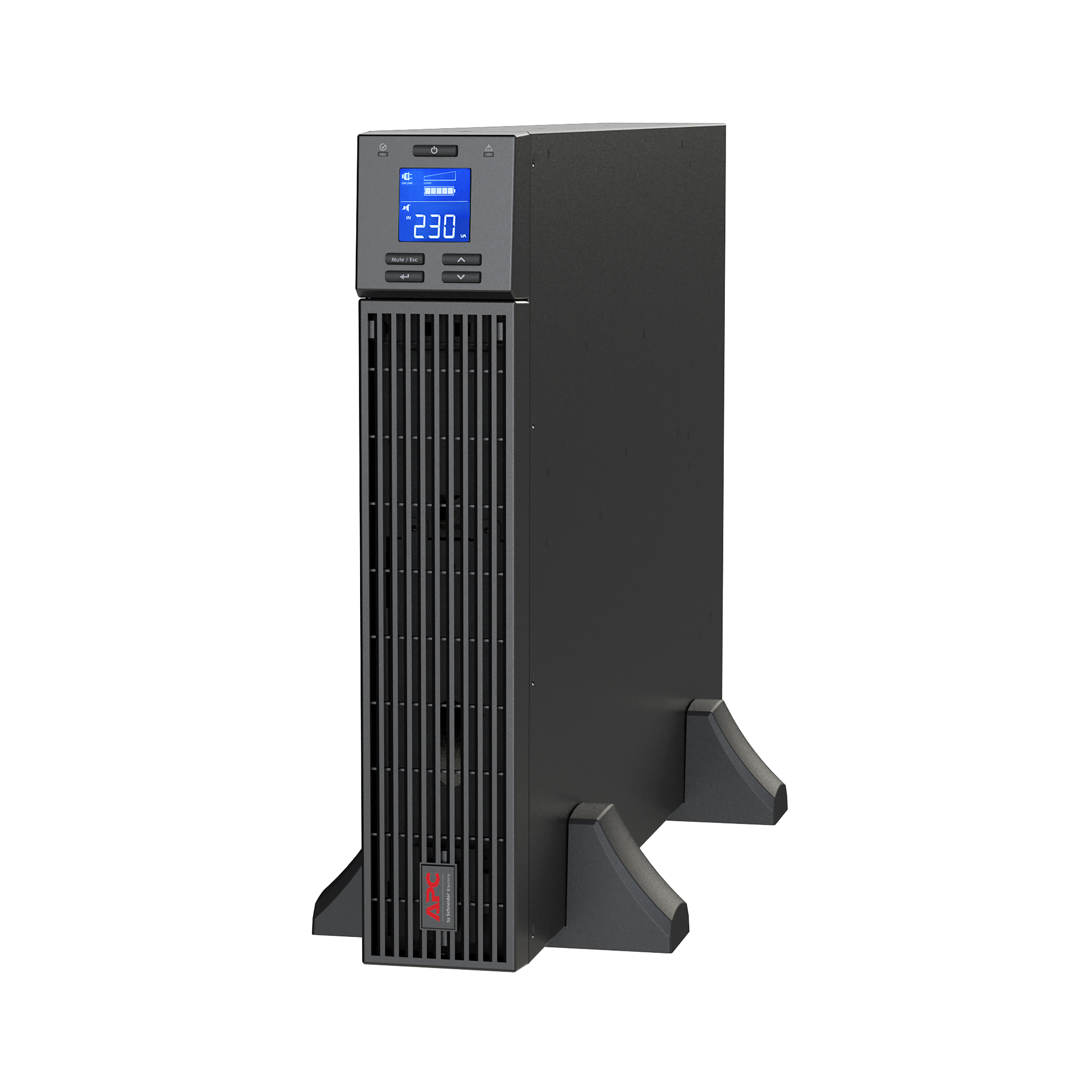APC EASY UPS ON-LINE SRV2KL-IN - 2000VA/1600W | 230V | RACKMOUNT 2U | 4 INDIA 3-PIN 6A OUTLEST | INTELLIGENT CARD SLOT | VISUAL LCD AND AUDIBLE ALARMS | W/O RAIL KIT | RELIABLE POWER BACKUP IN IT AND BUSINESS ENVIRONMENTS | 2 YEARS WARRANTY