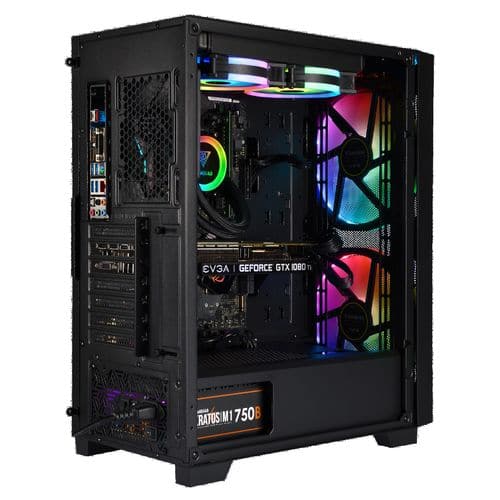 GAMIDIAS Apollo M1 ATX Mid Tower Cabinet (Black)