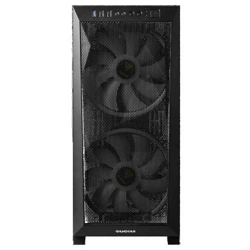 GAMIDIAS Apollo M1 ATX Mid Tower Cabinet (Black)