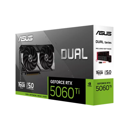 ASUS Dual RTX 5060 Ti 16GB GDDR7 Graphics Card