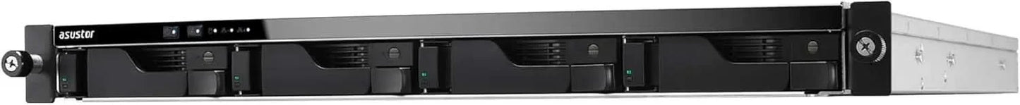 ASUSTOR AS6504RD 4-Bay NAS | 2.5GbE, 8GB DDR4, Energy-Efficient Rackmount Storage Server