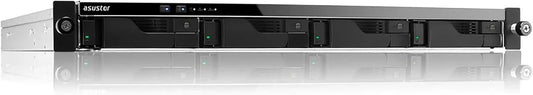 ASUSTOR AS6504RS 4-Bay NAS | 2.5GbE, 8GB DDR4, Energy-Efficient Rackmount Storage Server