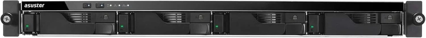 ASUSTOR AS6504RS 4-Bay NAS | 2.5GbE, 8GB DDR4, Energy-Efficient Rackmount Storage Server