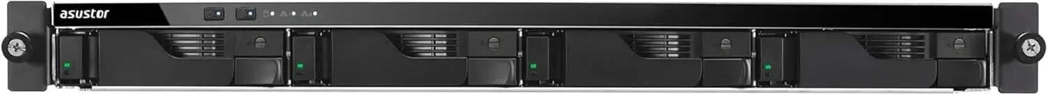 ASUSTOR AS6504RS 4-Bay NAS | 2.5GbE, 8GB DDR4, Energy-Efficient Rackmount Storage Server