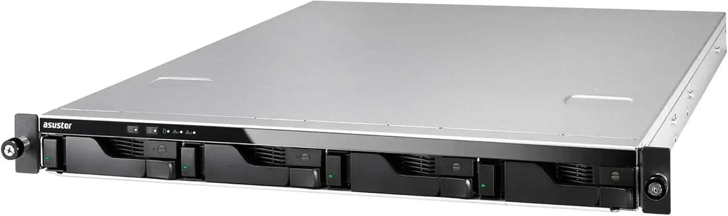 ASUSTOR AS6504RS 4-Bay NAS | 2.5GbE, 8GB DDR4, Energy-Efficient Rackmount Storage Server