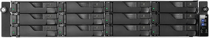 ASUSTOR AS6512RD 12-Bay NAS | 2.5GbE, 8GB DDR4, Energy-Efficient Rackmount Storage Server