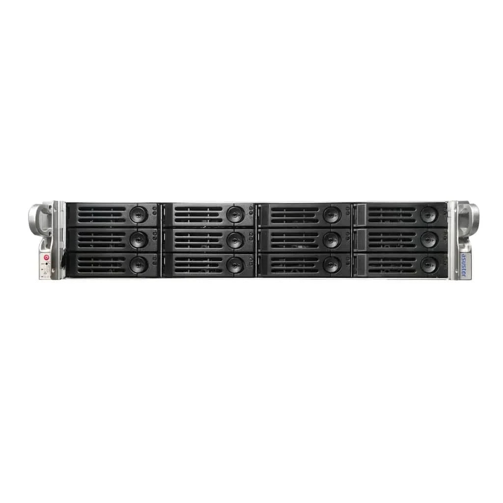 ASUSTOR AX7012R 12-Bay Expansion Unit | SAS/SATA, Energy-Efficient Rackmount Storage Expander