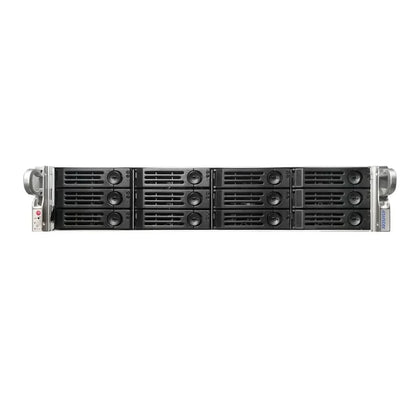 ASUSTOR AX7012R 12-Bay Expansion Unit | SAS/SATA, Energy-Efficient Rackmount Storage Expander
