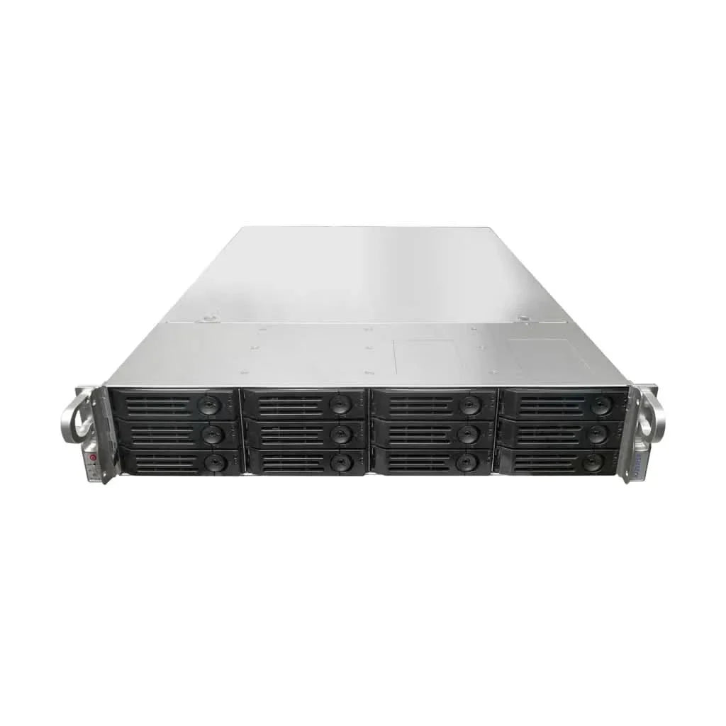 ASUSTOR AX7012R 12-Bay Expansion Unit | SAS/SATA, Energy-Efficient Rackmount Storage Expander