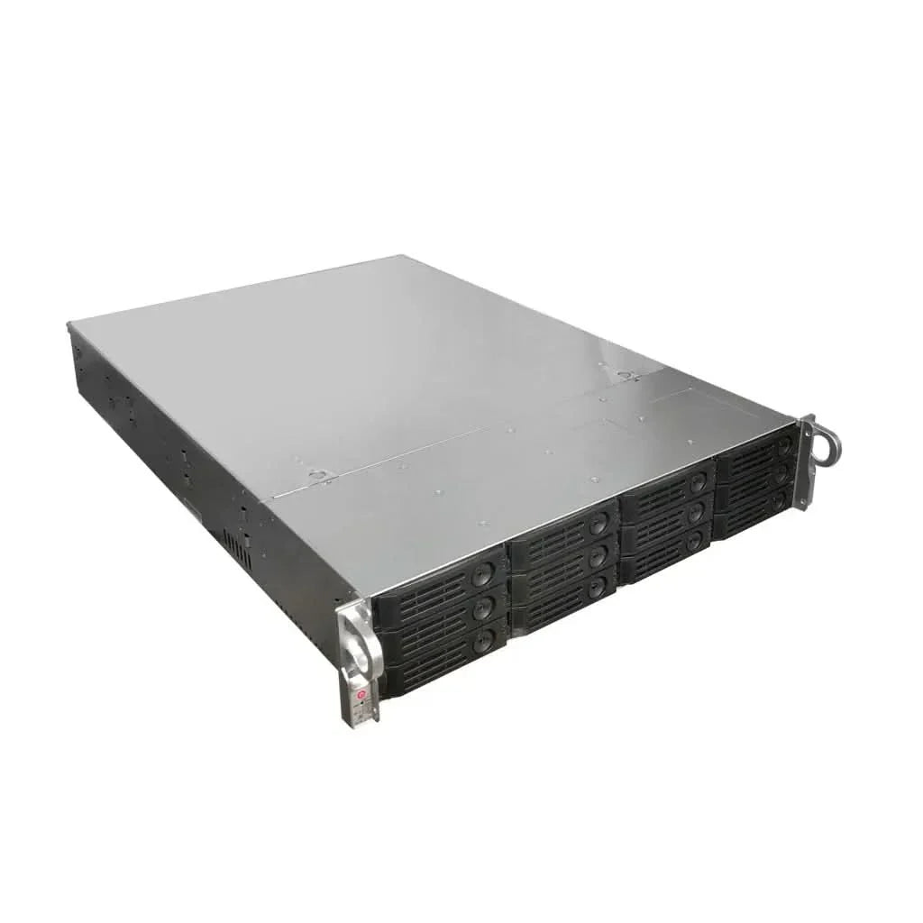 ASUSTOR AX7012R 12-Bay Expansion Unit | SAS/SATA, Energy-Efficient Rackmount Storage Expander