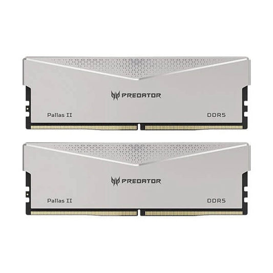 PREDATOR PALLASII DDR5 HEATSINK U-DIMM 6000MHZ 32GB (16GB*2) BLACK BL.9BWWR.350