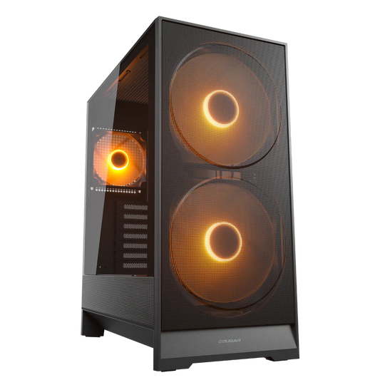 COUGAR Airface 180 ARGB ATX Mid Tower Cabinet ( Black )