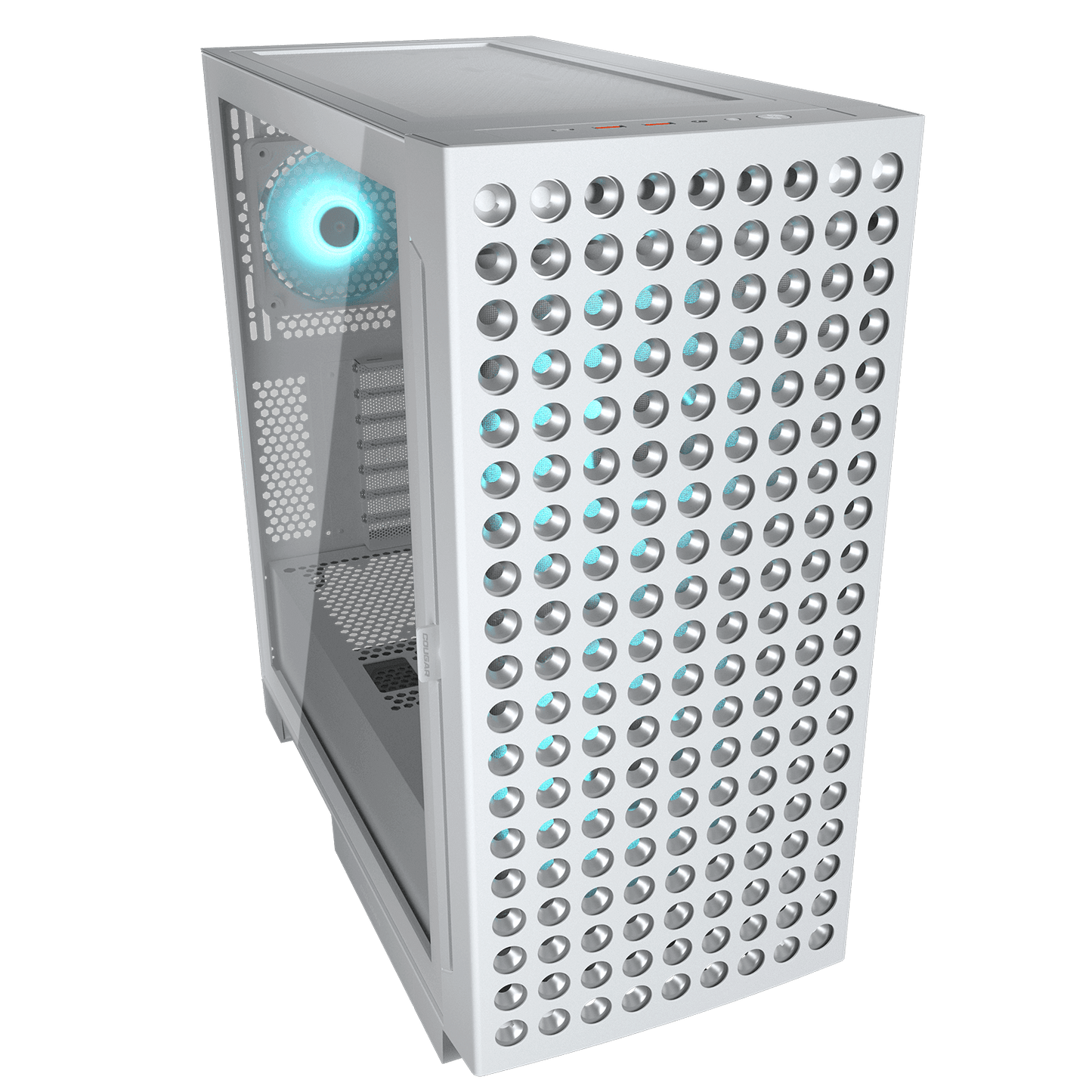 Cougar AIRFACE ECO RGB White Mid Tower Cabinet