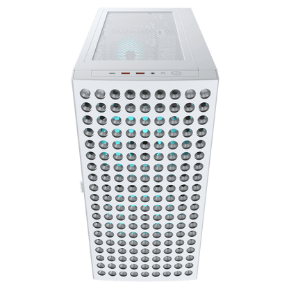 Cougar AIRFACE ECO RGB White Mid Tower Cabinet