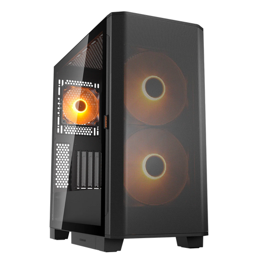 Cougar Airface Flo RGB Black Cabinet