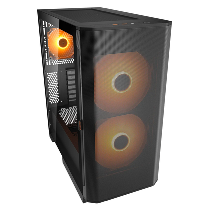 Cougar Airface Flo RGB Black Cabinet