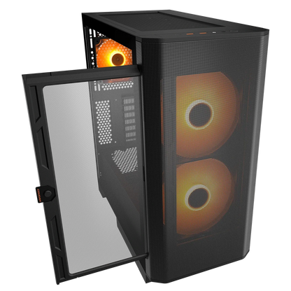 Cougar Airface Flo RGB Black Cabinet