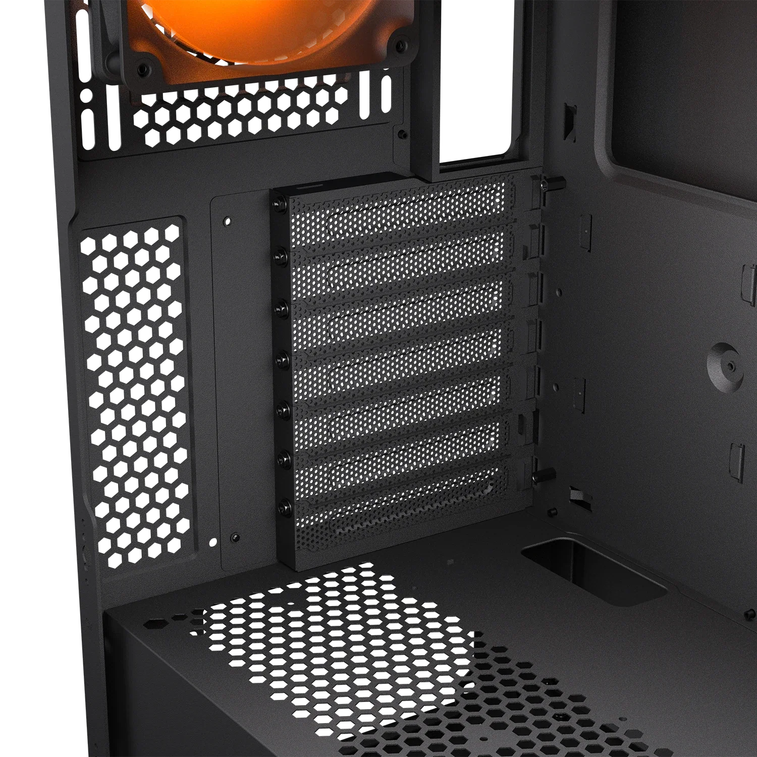 Cougar Airface Flo RGB Black Cabinet