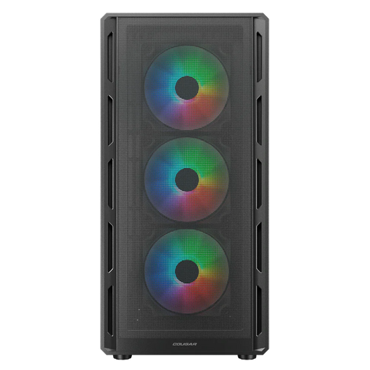COUGAR Airrface Pure RGB ATX Mid Tower Cabinet ( Black )