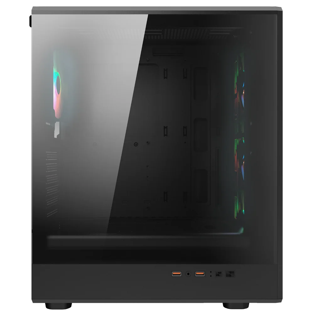 COUGAR Airrface Pure RGB ATX Mid Tower Cabinet ( Black )