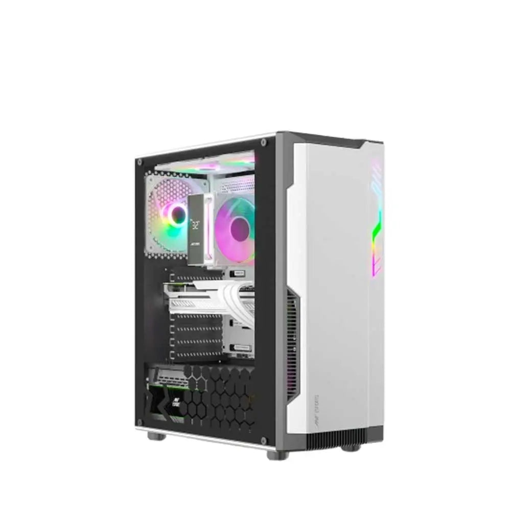 ANT ESPOERS Eclipse ARGB ATX Mid Tower Cabinet ( White / Grey )