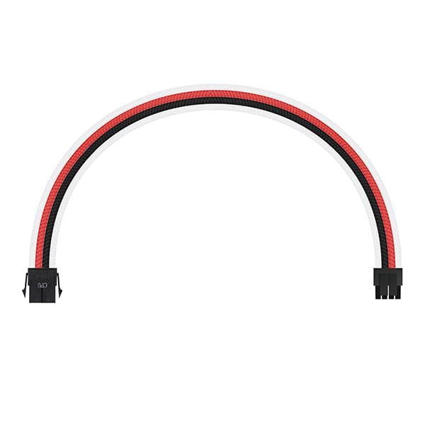 ANT ESPORTS MOD Cable White & Black & Red Cable set 3combs 30cm 16AWG