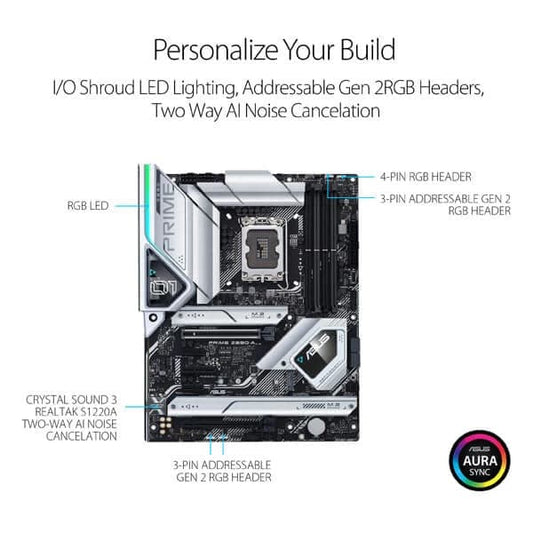 ASUS Prime Z690-A DDR5 Intel Motherboard