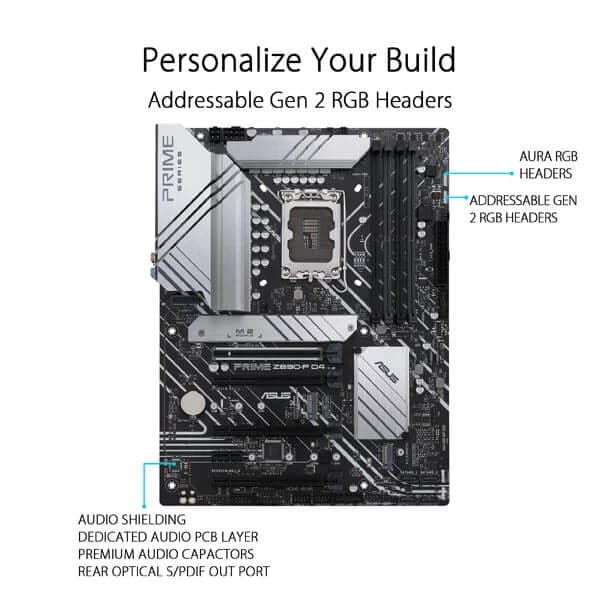 ASUS Prime Z690-P DDR4 Intel Motherboard