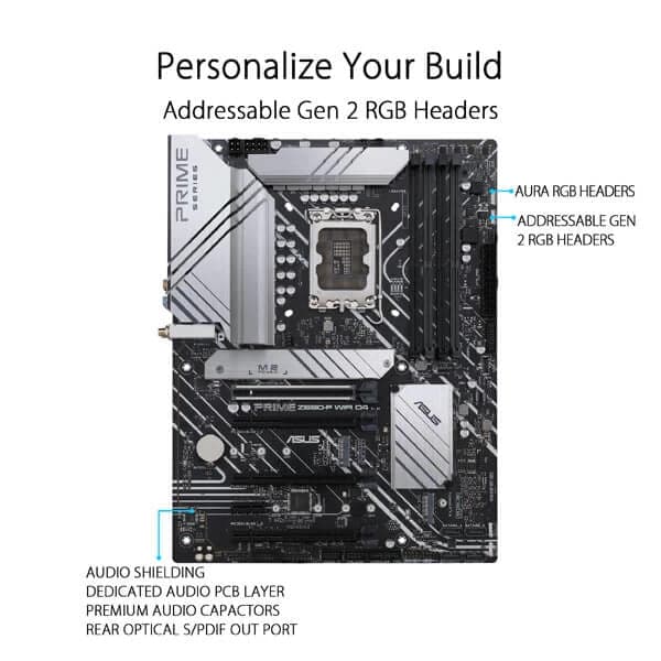 ASUS Prime Z690-P Wifi DDR4 Intel Motherboard