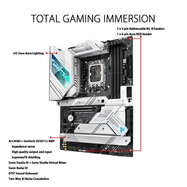 ASUS ROG Strix Z690-A Gaming Wifi DDR4 Intel Motherboard
