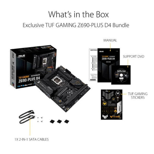 ASUS TUF Gaming Z690-Plus DDR4 Motherboard
