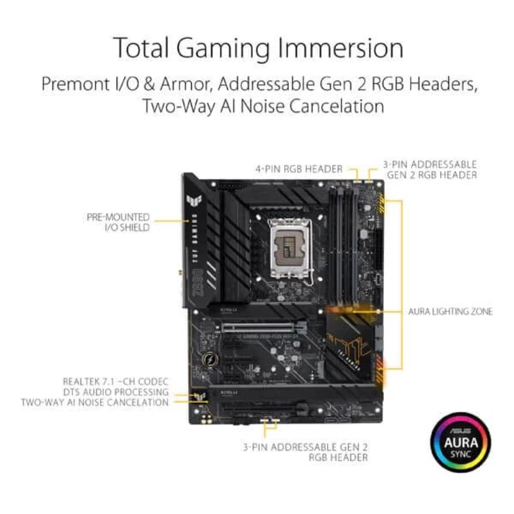 ASUS TUF Gaming Z690-Plus Wifi DDR4 Intel Motherboard