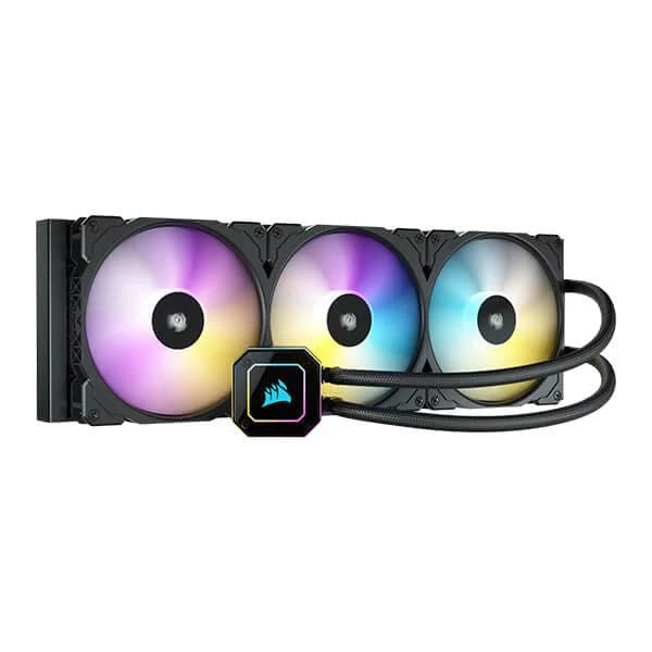 CORSAIR iCUE H170i Elite Capellix 420mm CPU Liquid Cooler (Black)