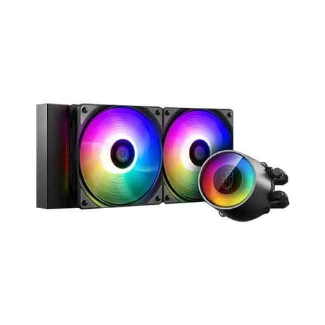 DEEPCOOL Gamerstorm Castle 240 RGB V2 240mm CPU Liquid Cooler (Black)